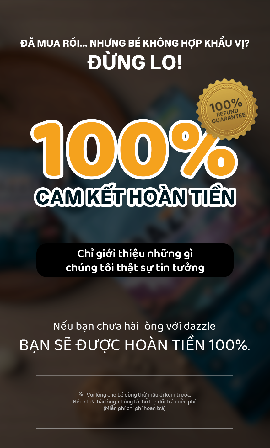 Hạt DAZZLE cho chó vị cừu