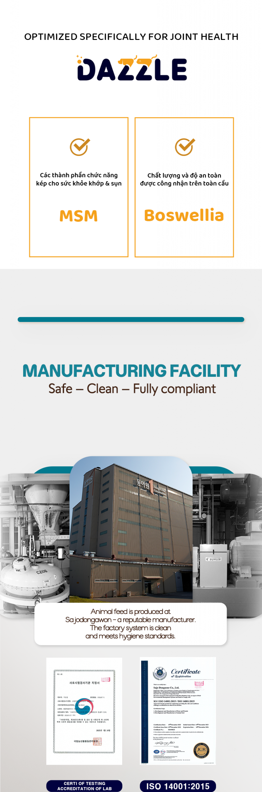 DAZZLE Small Breed Dog Food 100% Best Korean Quality