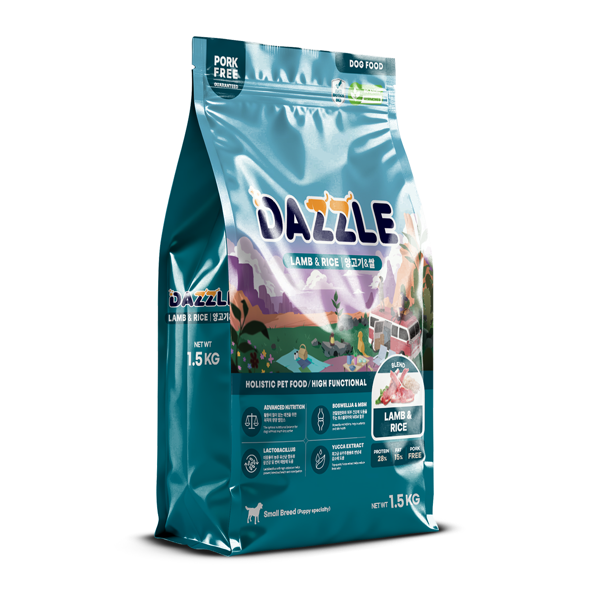 DAZZLE Small Breed Dog Food 100% Best Korean Quality